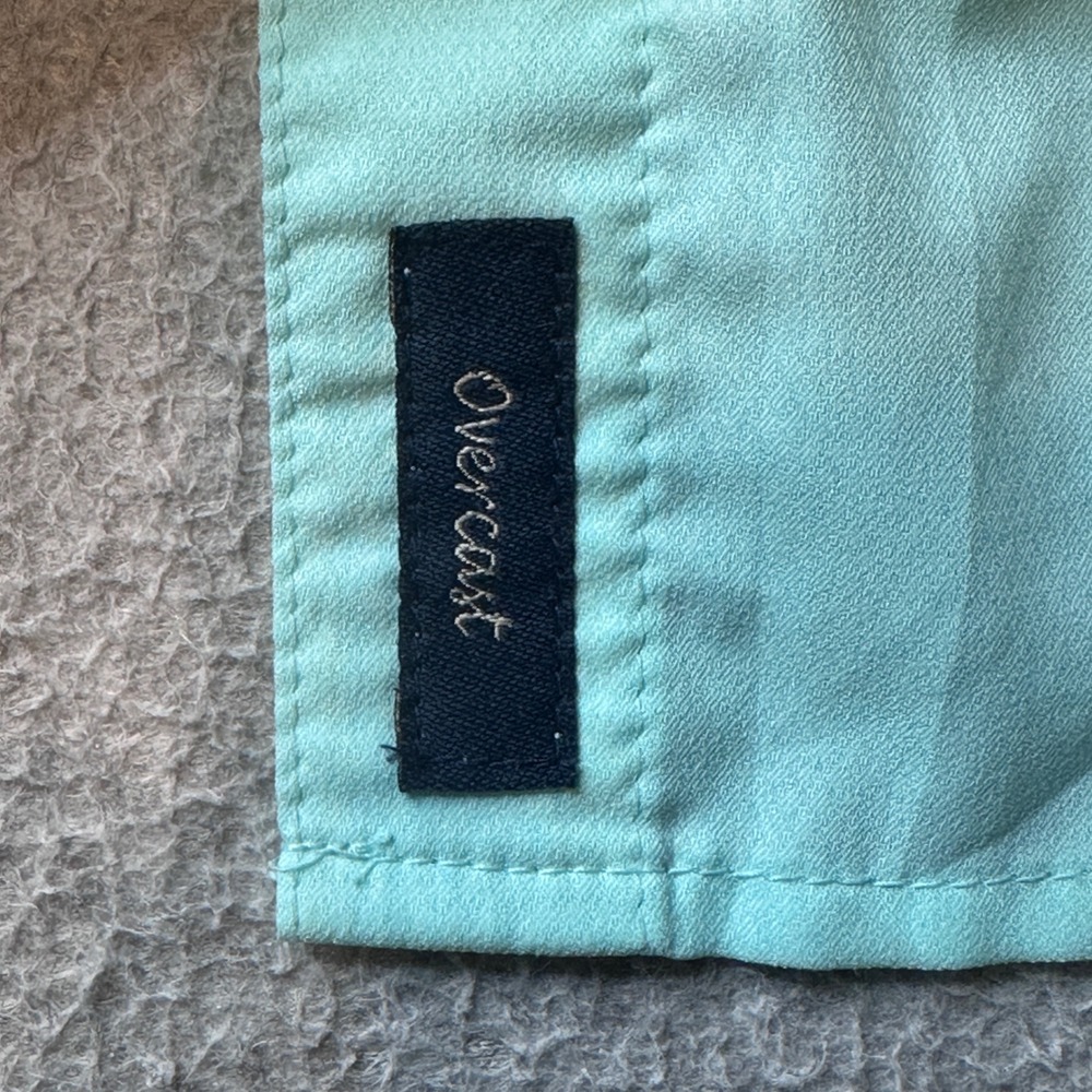 Magellan Shirt Womens L Aqua Fish Gear Overcast Short Sleeve Button Down Fishing - Picture 4 of 9